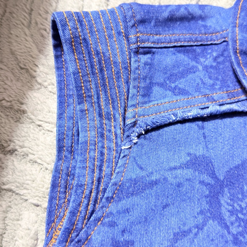 TRIBAL JEANS Floral Denim Sleeveless Dress - Picture 5 of 9